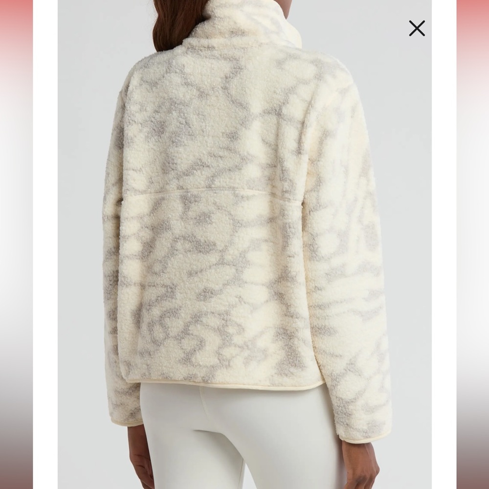Z by Zella Faux Shearling Print Hybrid Jacket - Picture 3 of 5